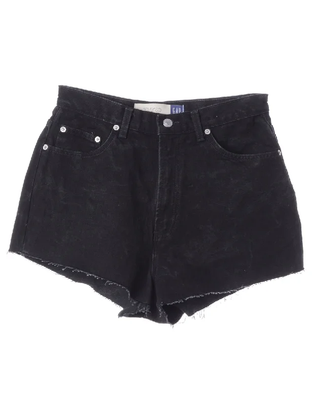 Slim Fit T-ShirtsLabel Molly Frayed Denim Shorts