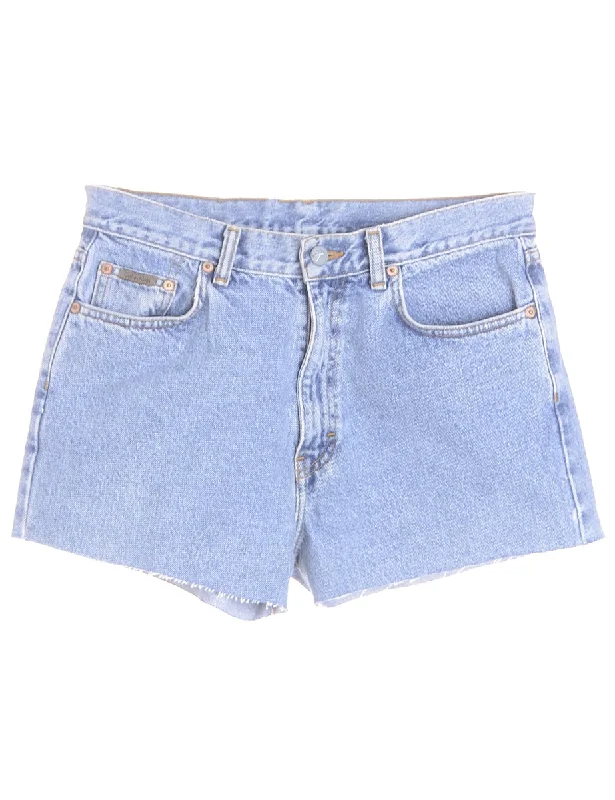 Tie-Dye T-ShirtsLabel Molly Frayed Denim Shorts