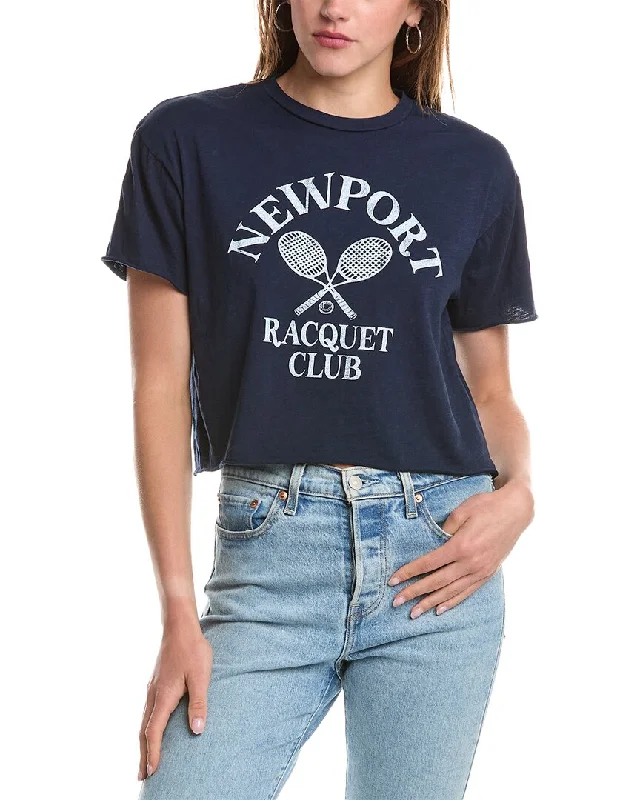 Ribbed Cuff T-ShirtsOriginal Retro Brand Newport Racquet Club T-Shirt