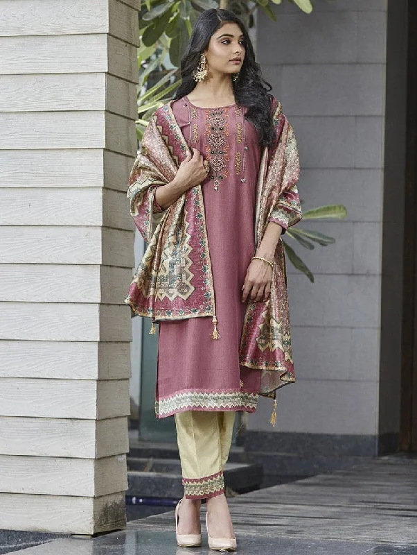 Embroidered Chunan Suit Set 3434A