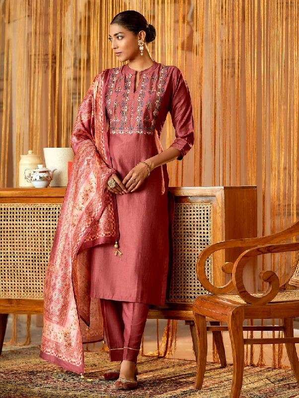 Embroidered Chunan Suit Set 3781