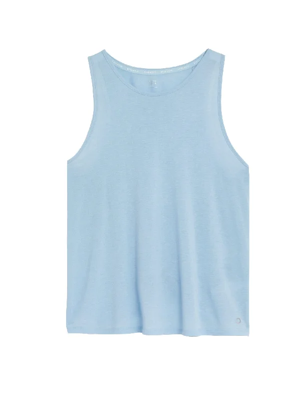 Scoop Neck Vest Top with Merino Wool