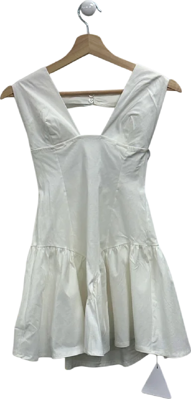 EGO White Itmy Dress UK 8Utility Dress