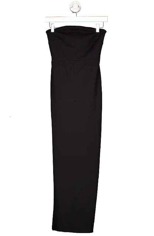 NBD Black Dream Gown Bandeau Midi Dress UK XSTutu Dress