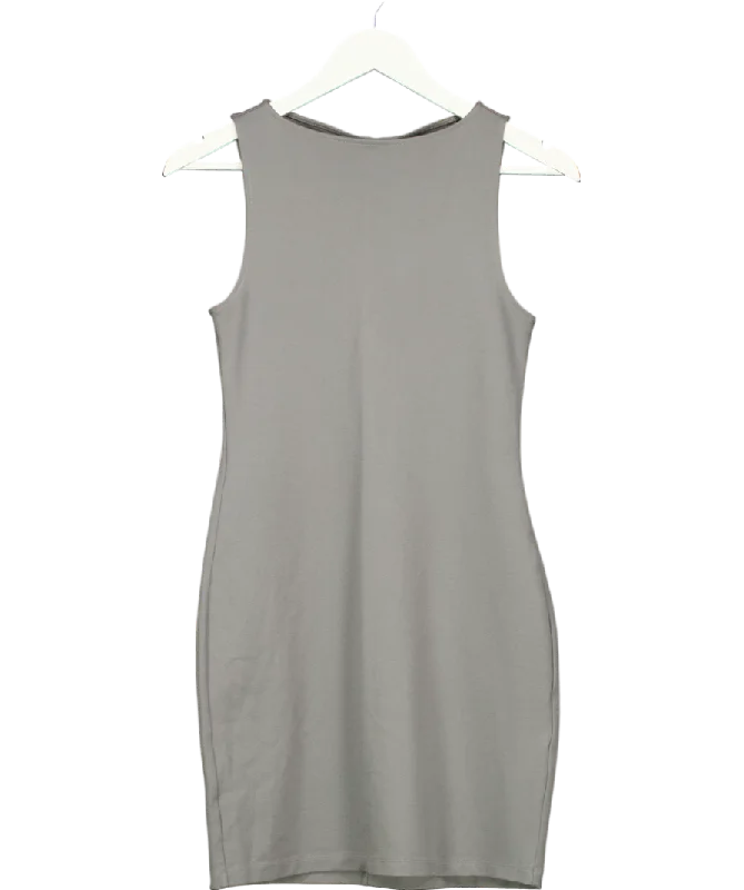 & Other Stories Grey Sleeveless Mini Dress UK SMini Dress