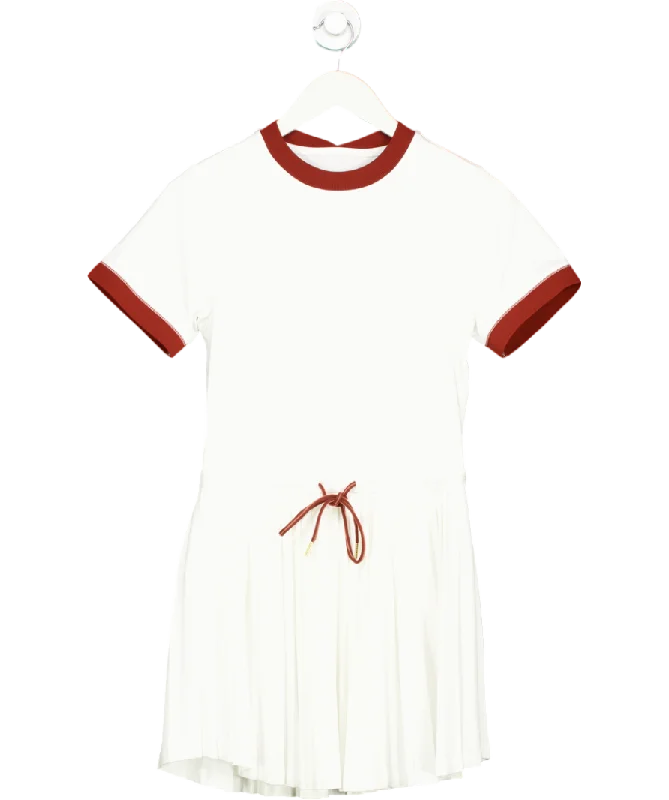 Varley White Trent Court Dress 30'' UK XSMini Dress