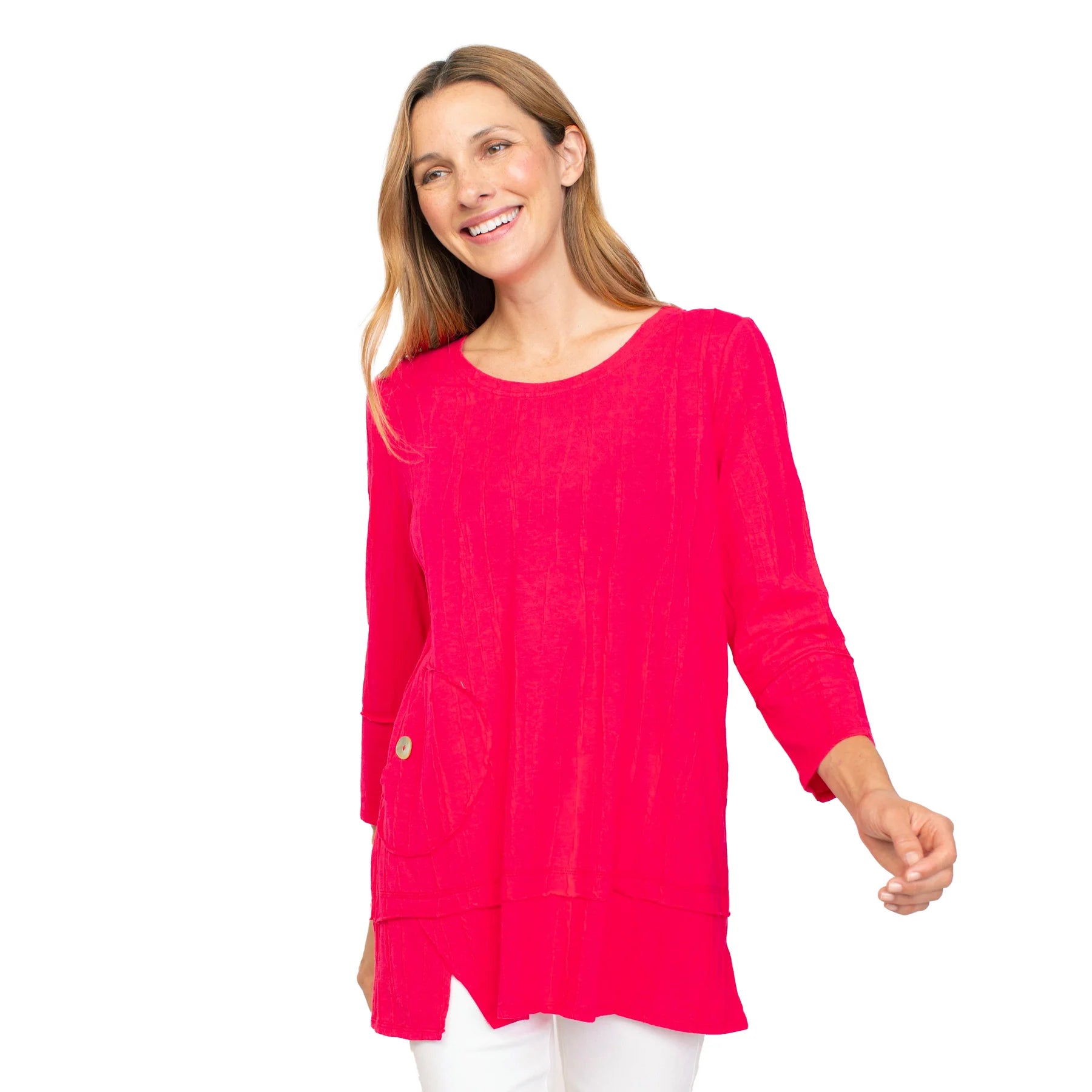 Habitat, 16530 Angle Pocket Tunic, RoseTunicTopPlatinum