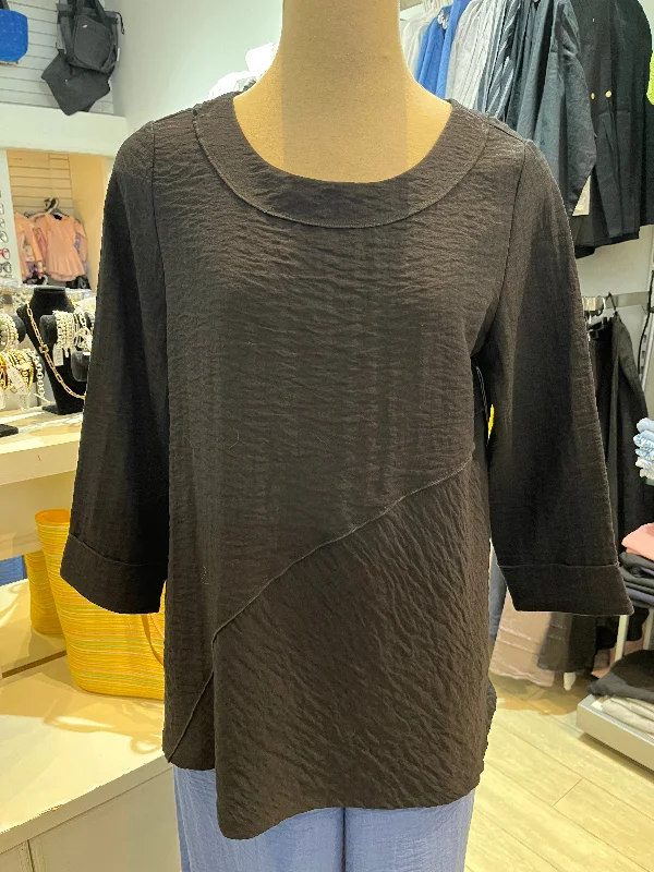 Habitat, 30625 Swing Tunic, BlackTunicTopGalaxy