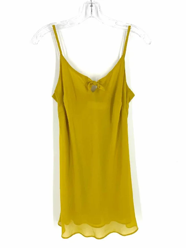 Cabi Size S Goldenrod Solid Knot Tops TunicTunicTopEcho