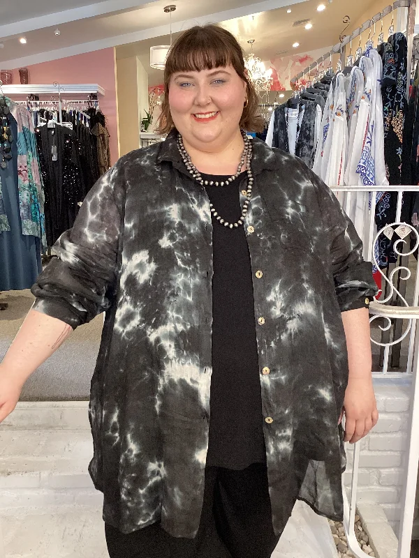 TUNIC SHIRT - BLACK TIE DYETunicTopCentaur